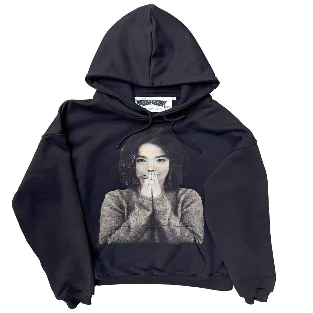 Premade blünted terrry cotton hoodie