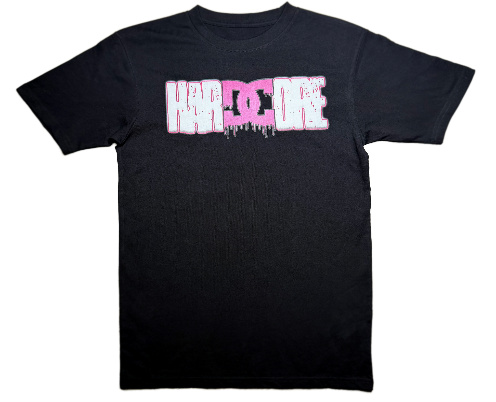 Hardcore t shirt pink