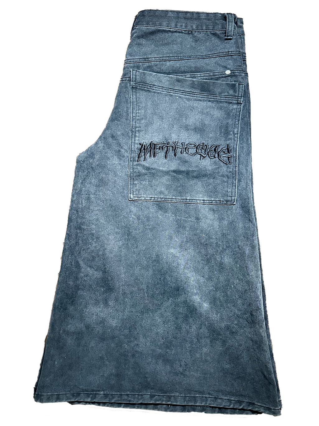 Grey double Knees pants